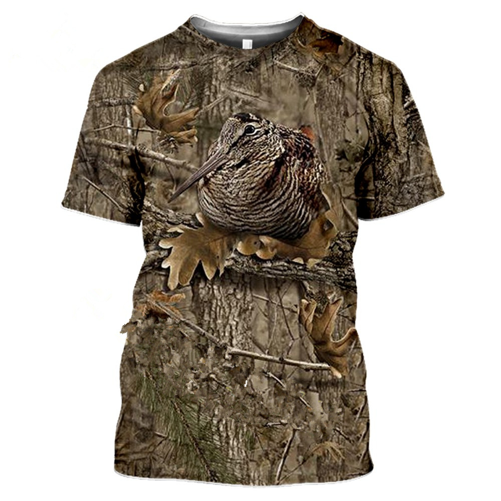 Outdoor Hunting T Shirts - Летняя Повседневная Мужская футболка, модная быстросохнущая