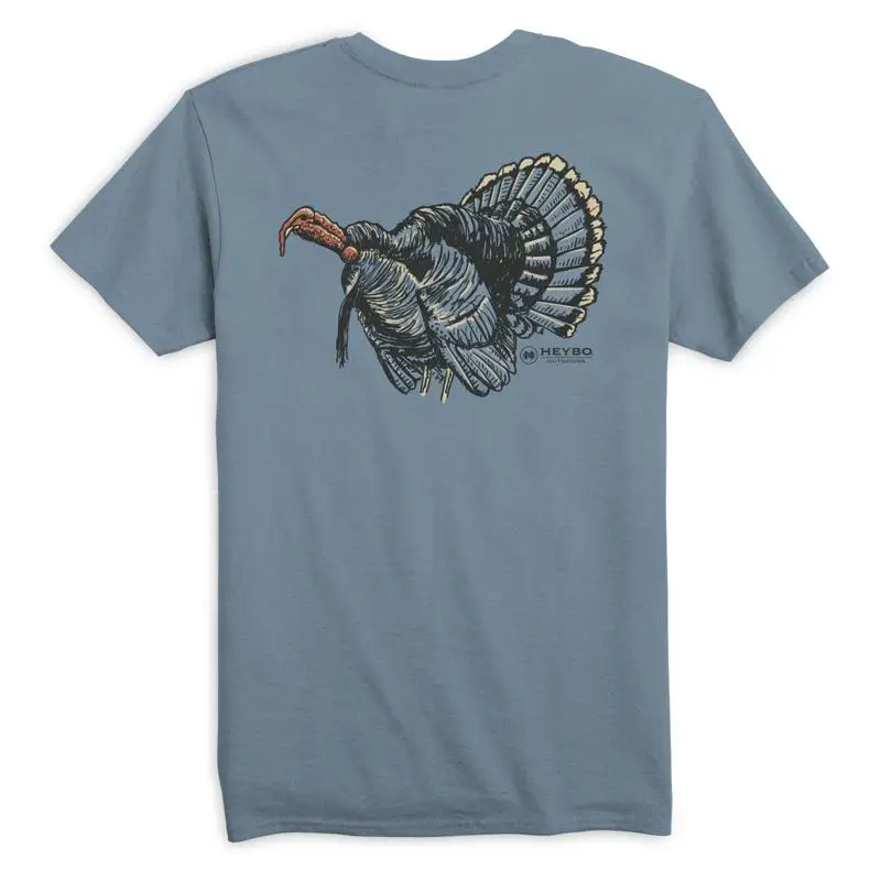 Outdoor Hunting T Shirts - Футболка Heybo Outdoors Hunting Longbeard Turkey,