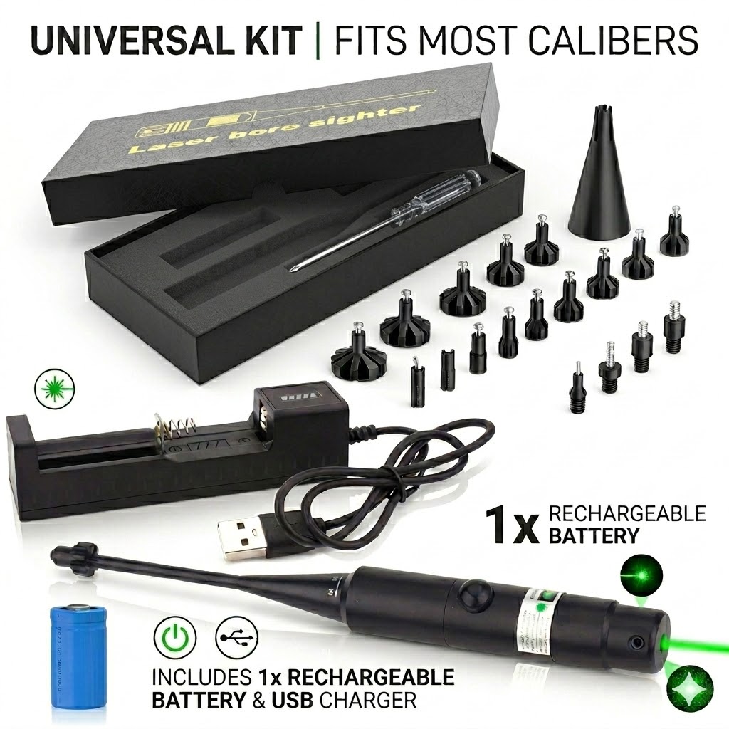 Laser Boresighter Kit - Лазерный коллиматор для цевья оружия. Универсальный