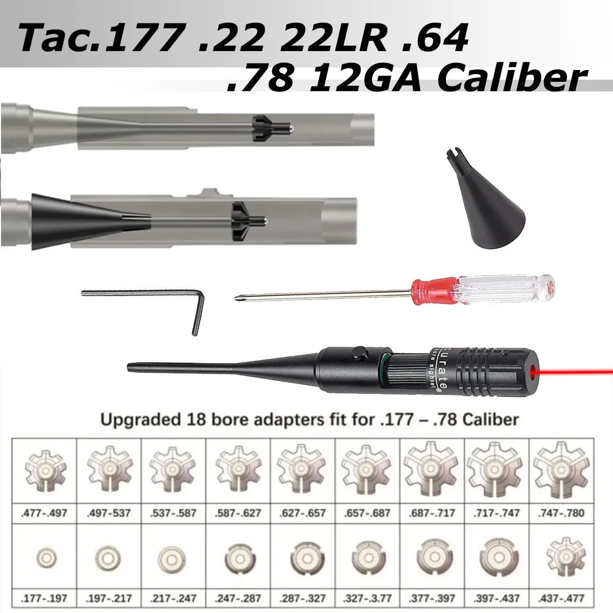 Тактический зеленый/красный ла – обзор и цена Laser Boresighter Kit
