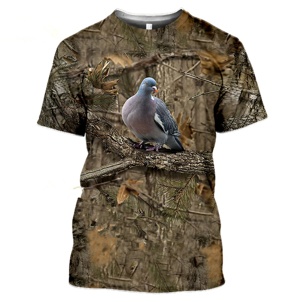 Летняя Повседневная Мужская фу – обзор и цена Outdoor Hunting T Shirts