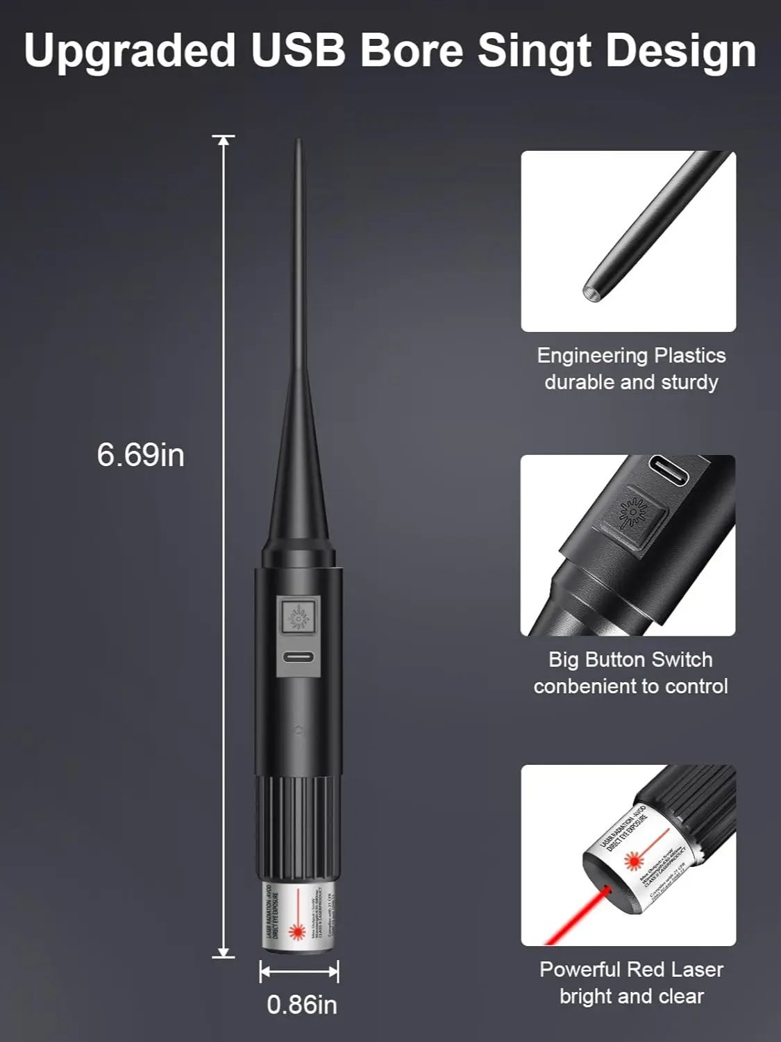 Перезаряжаемый лазерный коллим – обзор и цена Laser Boresighter Kit