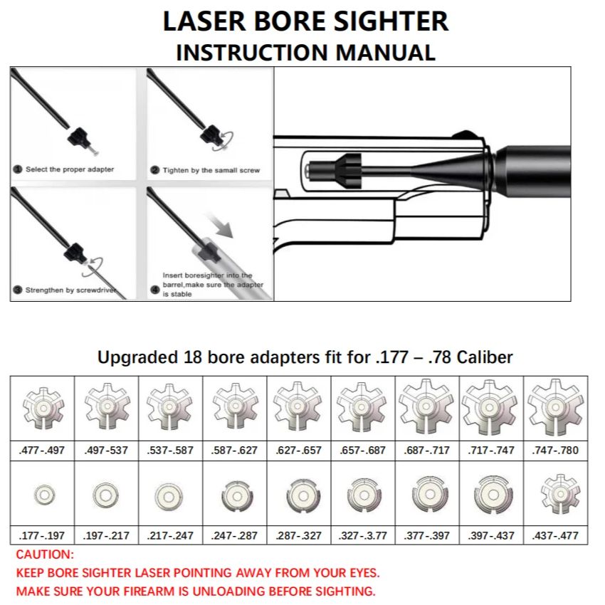 Перезаряжаемый USB-зарядный ла – обзор и цена Laser Boresighter Kit