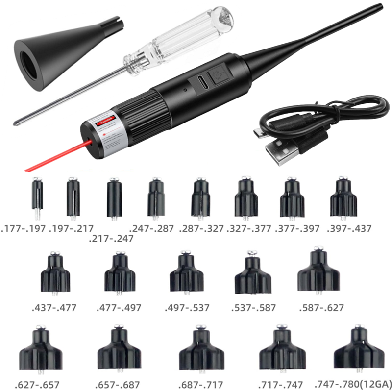 Перезаряжаемый USB-зарядный ла – обзор и цена Laser Boresighter Kit