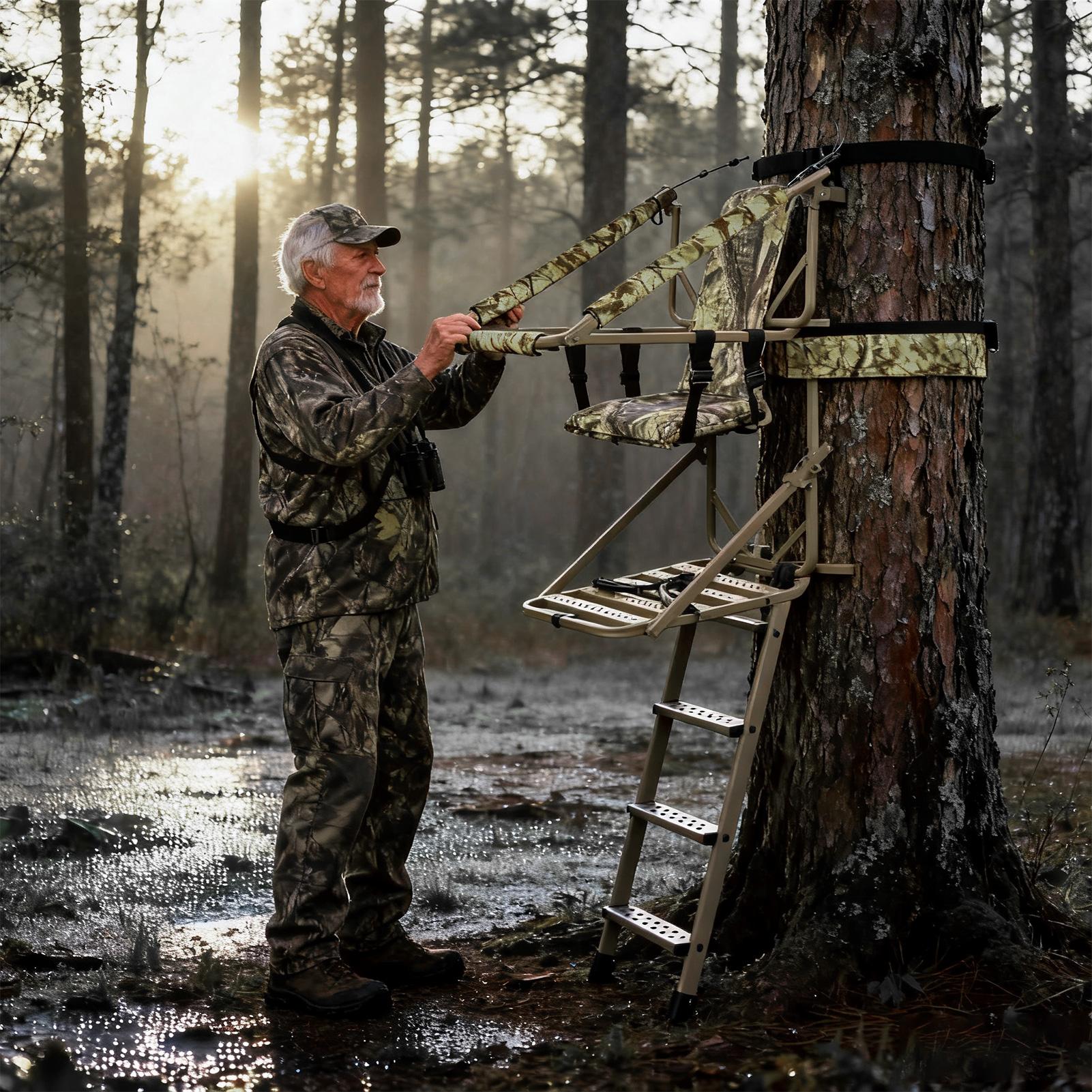 Аксессуары для подставки для л – обзор и цена Tree Stand Ladder