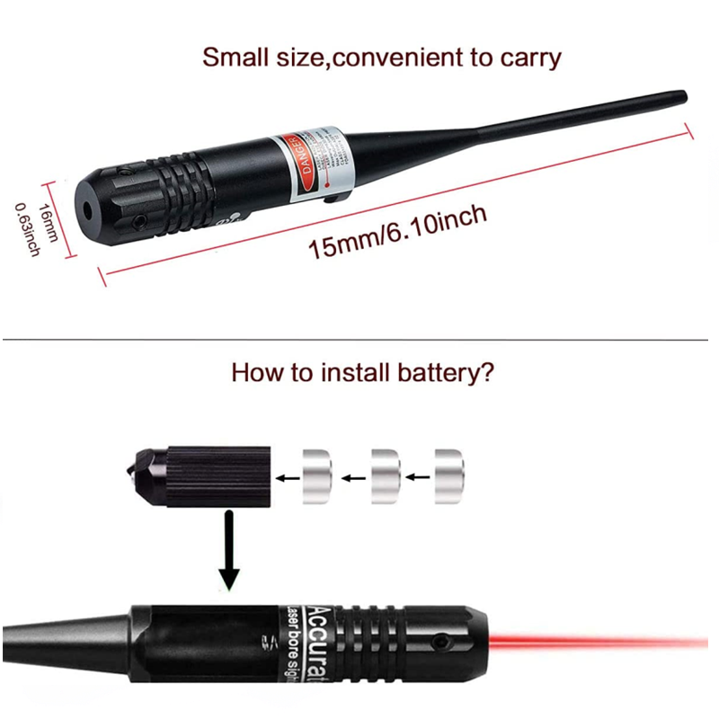 Лазерный коллиматор-борсайтер  – обзор и цена Laser Boresighter Kit