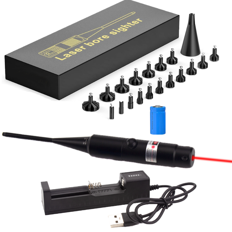 Лазерный коллиматор для цевья  – обзор и цена Laser Boresighter Kit