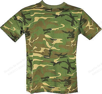 Новая футболка CAMOUFLAGE CAMO – обзор и цена Outdoor Hunting T Shirts
