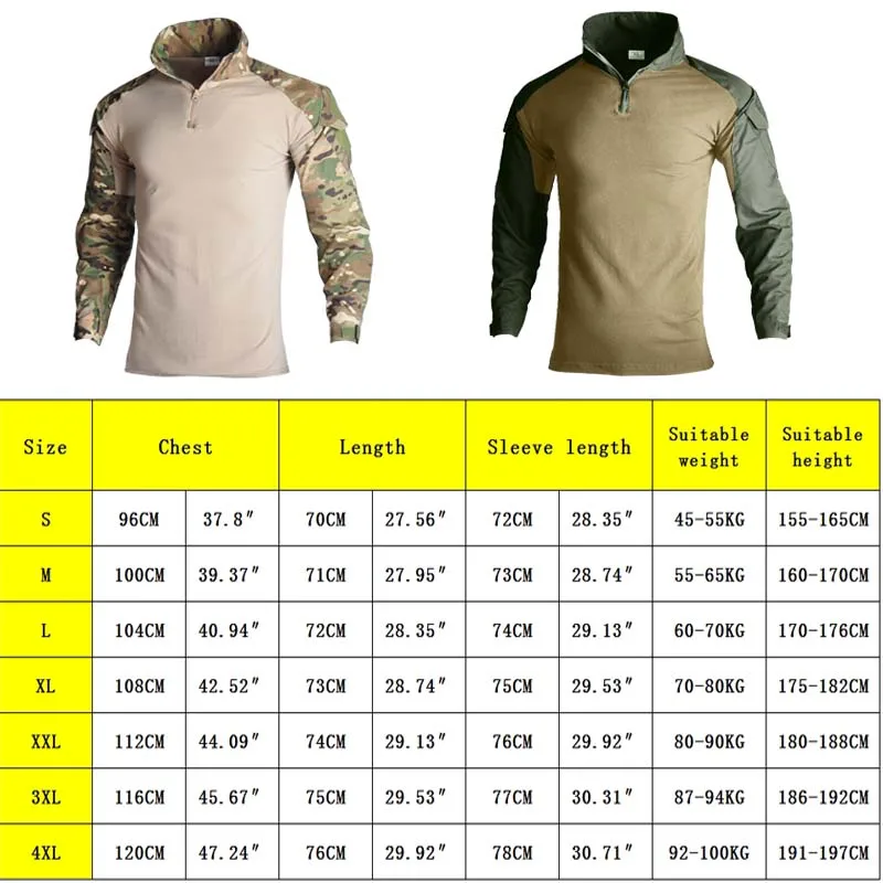 Уличные тактические рубашки, м – обзор и цена Outdoor Hunting T Shirts