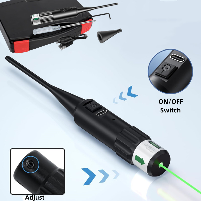 Перезаряжаемые лазерные прицел – обзор и цена Laser Boresighter Kit