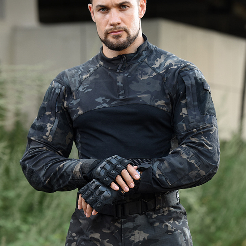 Военные мужские тактические ру – обзор и цена Outdoor Hunting T Shirts