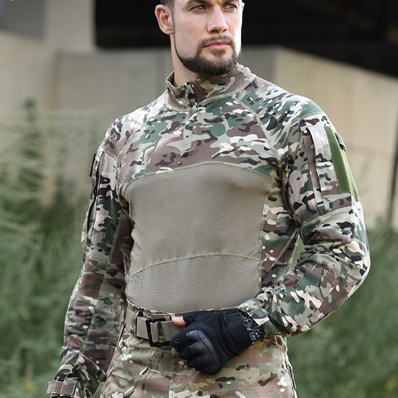 Военные мужские тактические ру – обзор и цена Outdoor Hunting T Shirts