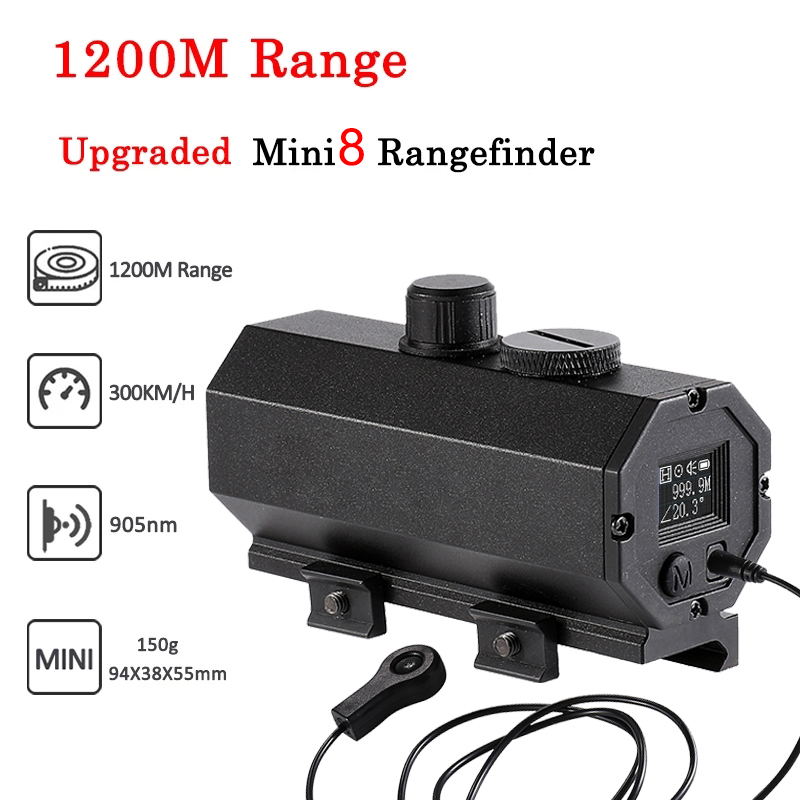 Подключаемый прибор MINI8 1200 – обзор и цена Rangefinder Laser Hunting