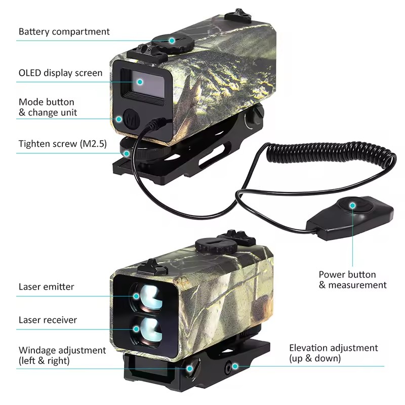 Мини-лазерный автоматический д – обзор и цена Rangefinder Laser Hunting