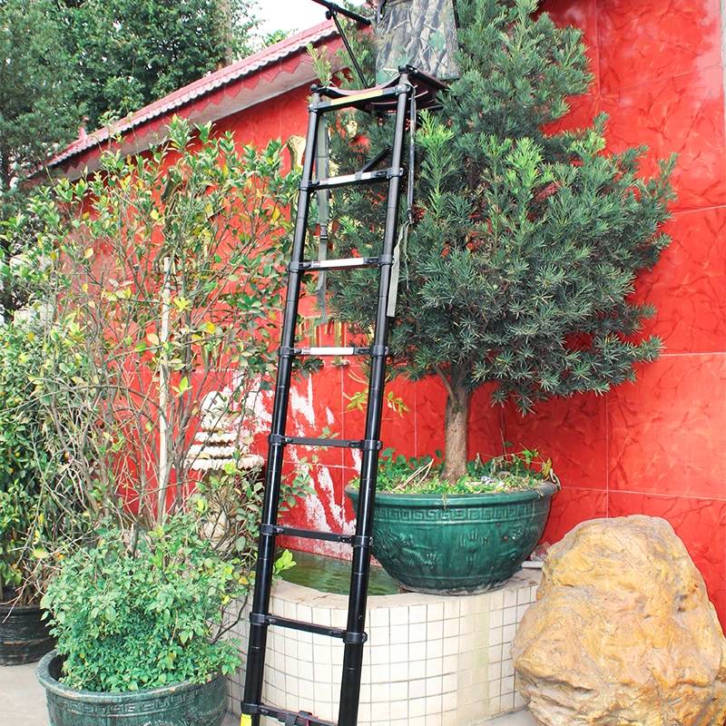 Телескопическая лестница-подст – обзор и цена Tree Stand Ladder