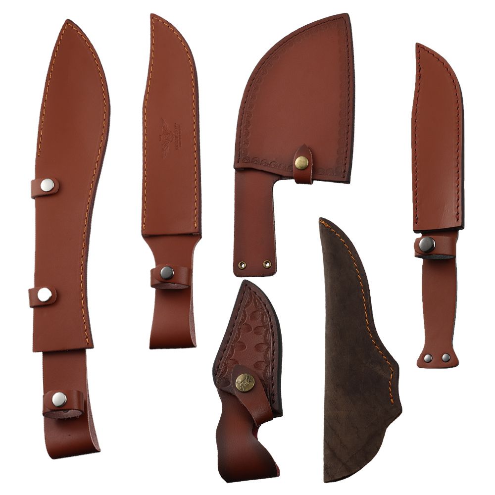Кожаный чехол-кобура коричнево – обзор и цена Hunting Knife Outdoor