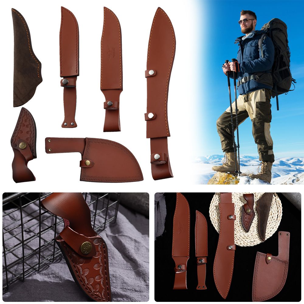 Кожаный чехол-кобура коричнево – обзор и цена Hunting Knife Outdoor