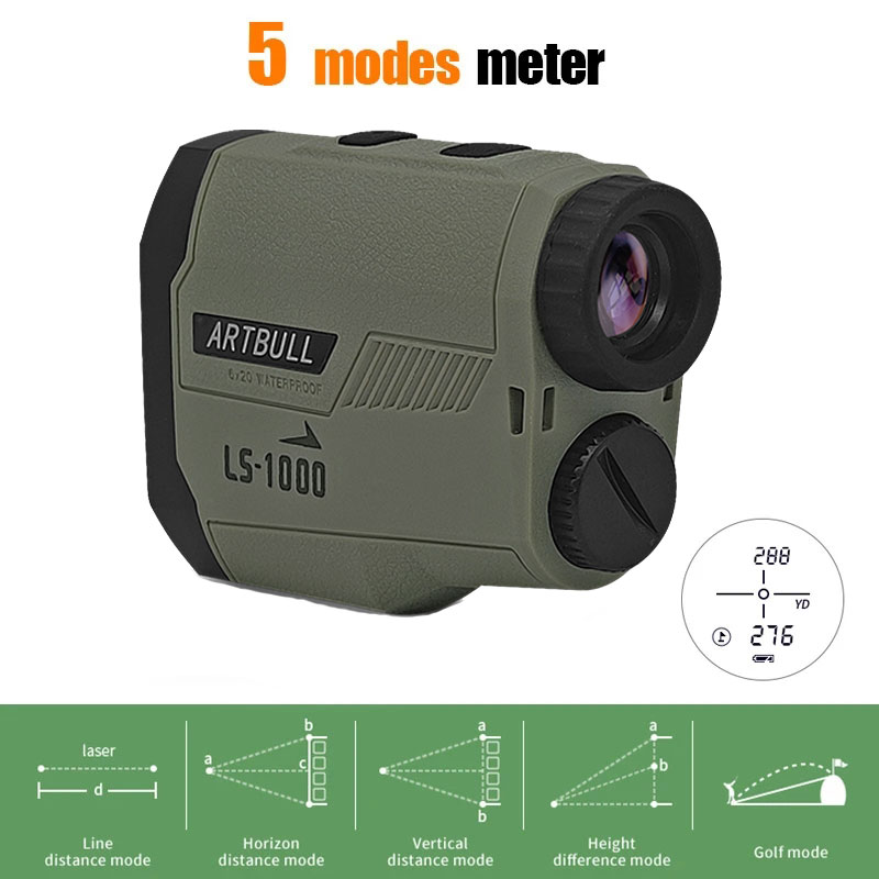 ARTBULL лазерный дальномер для – обзор и цена Rangefinder Laser Hunting