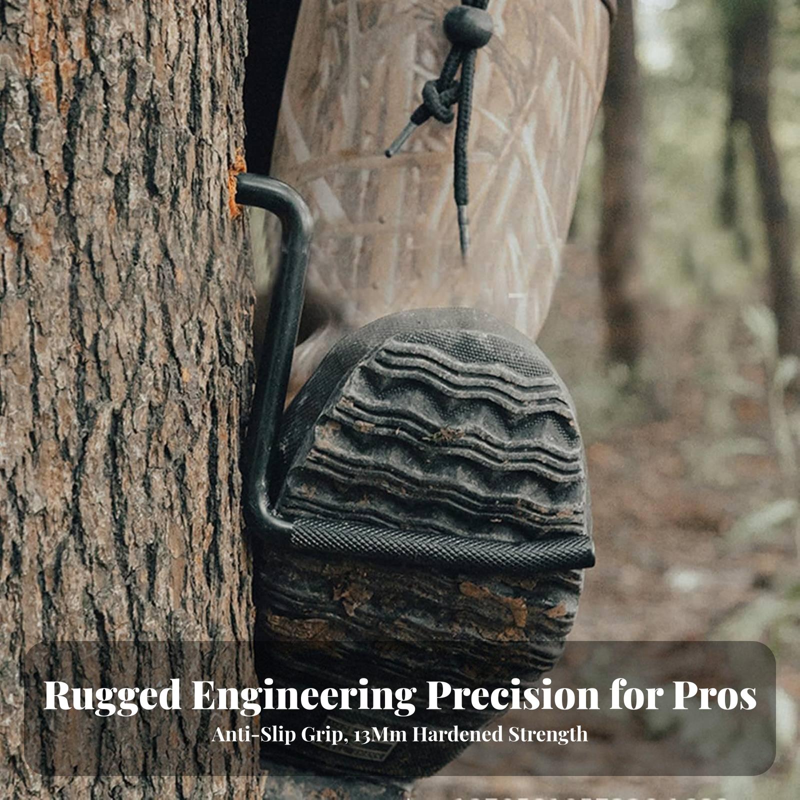 Вкручивающаяся железная опора  – обзор и цена Tree Stand Ladder