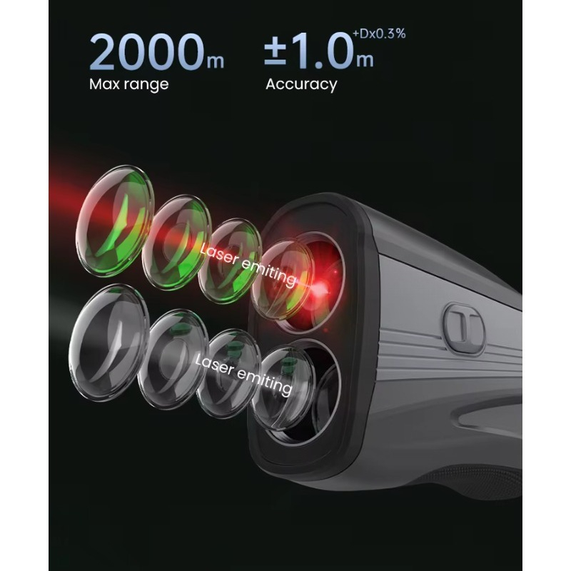 Новый улучшенный лазерный даль – обзор и цена Rangefinder Laser Hunting